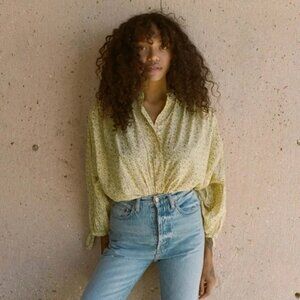 Yellow Doen O'Keefe Blouse